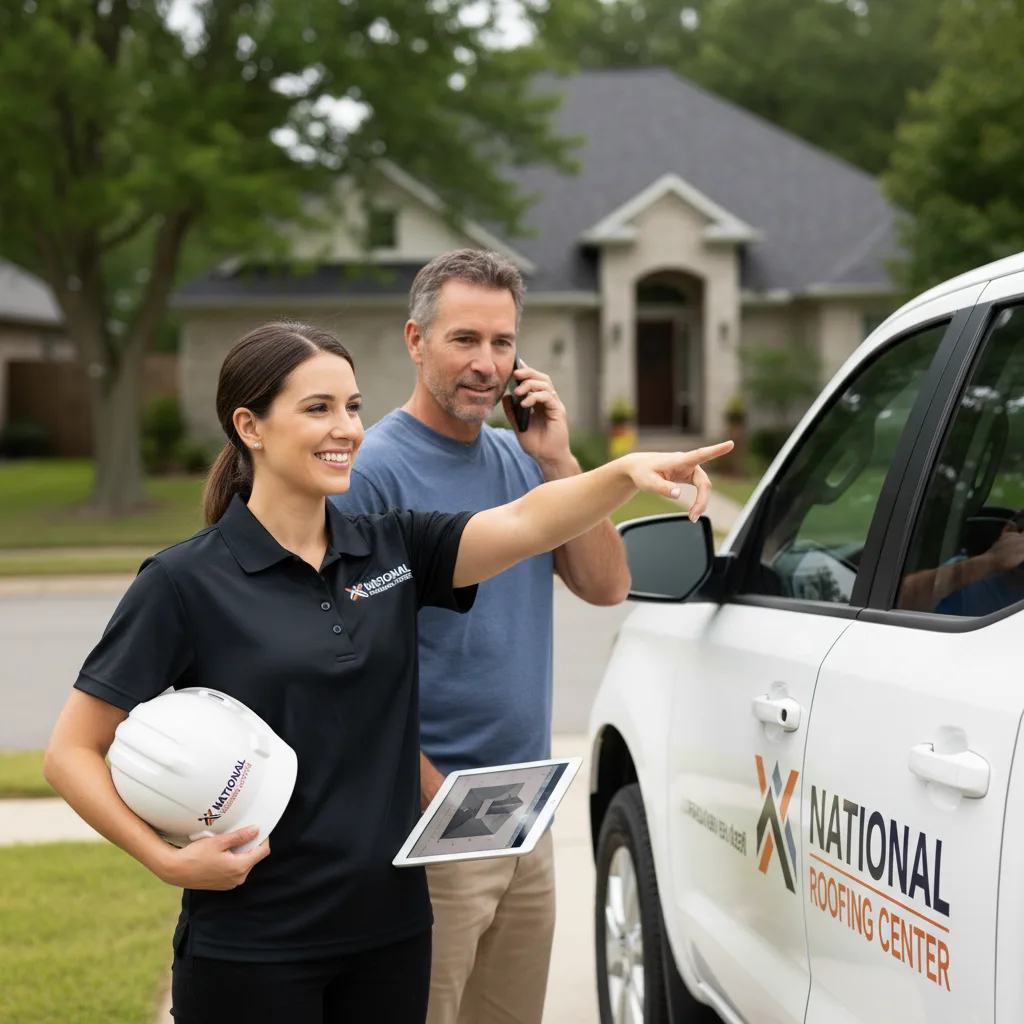 National Roofing Center customer support in St. Clair